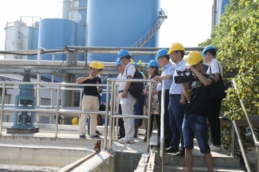 浙江省生态环境厅一行到莅临ky体育官网入口考察指导